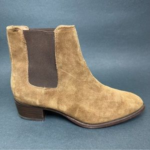 FRYE Women’s Dara Chelsea Brown Leather Boots Booties Shoes Size 8.5 B
